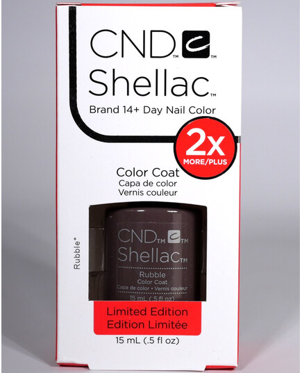 BIG - CND SHELLAC RUBBLE GEL COLOR COAT