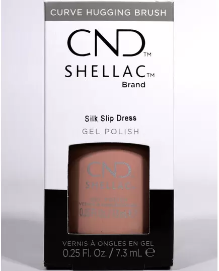 CND SHELLAC - SILK SLIP DRESS UV GEL NAIL POLISH