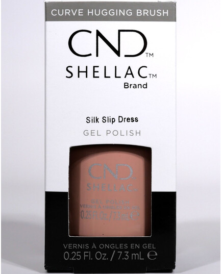 CND SHELLAC - SILK SLIP DRESS UV GEL NAIL POLISH