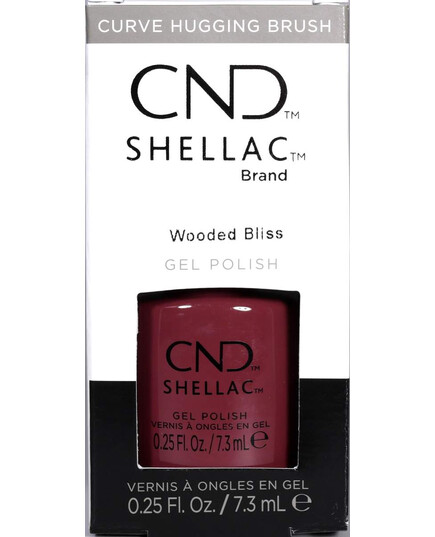 CND SHELLAC - WOODED BLISS UV GEL NAIL POLISH