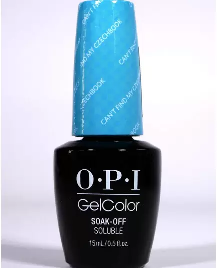 GEL COLOR BY OPI CAN'T FIND MY CZECHBOOK #GCE75