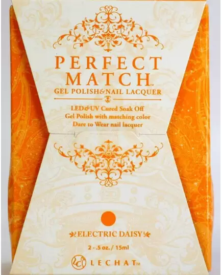 LECHAT ELECTRIC DAISY PERFECT MATCH GEL POLISH & NAIL LACQUER PMS230