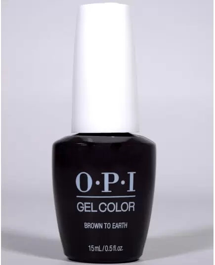 OPI GELCOLOR BROWN TO EARTH #GCF004