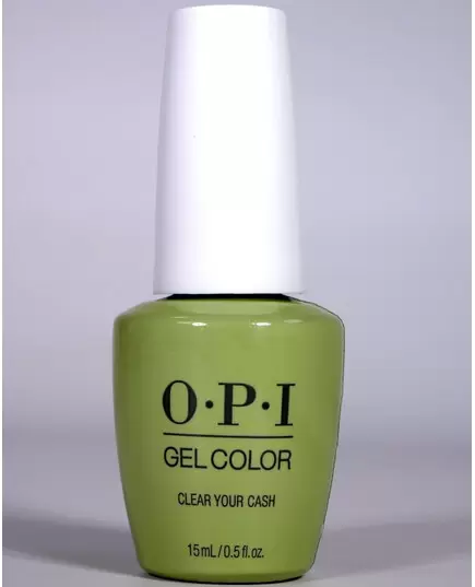 OPI GELCOLOR - CLEAR YOUR CASH #GCS005