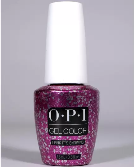 OPI GELCOLOR - I PINK IT'S SNOWING #HPP15