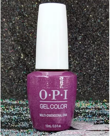 OPI GELCOLOR MULTI-DIMENSIONAL DIVA HIGH DEFINITION GLITTERS #GCE04