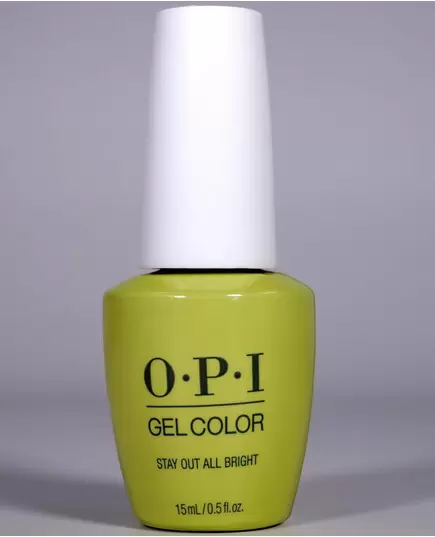 OPI GELCOLOR - STAY OUT ALL BRIGHT #GCP008