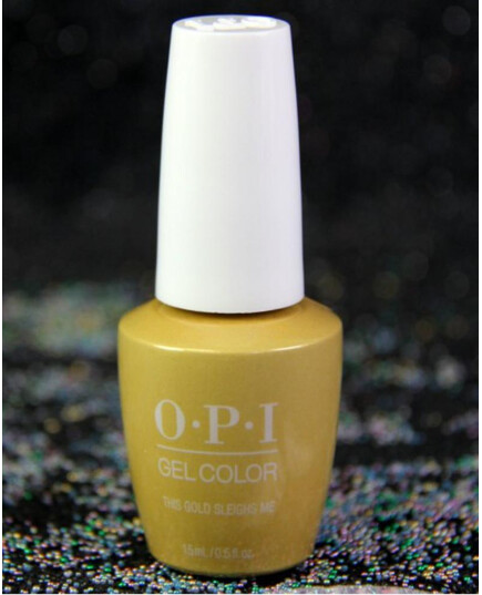 OPI GELCOLOR THIS GOLD SLEIGHS ME #HPM05