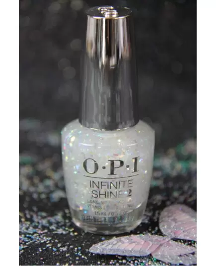 OPI INFINITE SHINE ALL A'TWITTER IN GLITTER HRM48 GEL-LACQUER