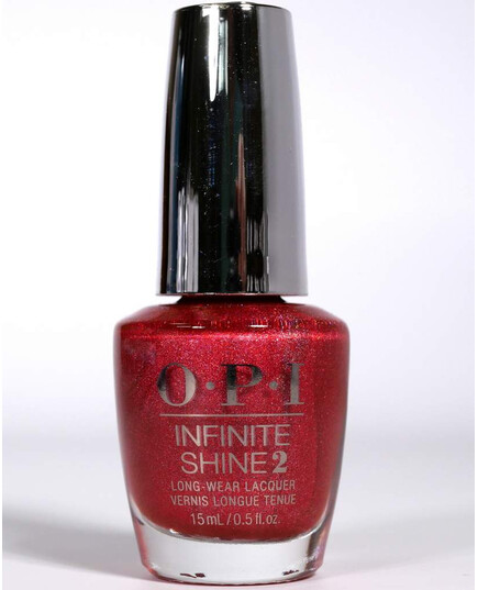 OPI INFINITE SHINE PAINT THE TINSELTOWN RED #HRN21