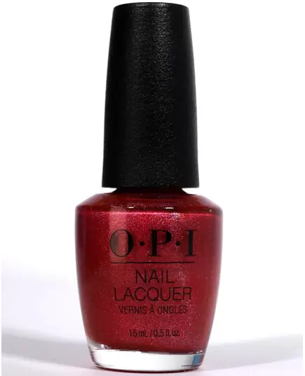 OPI NAIL LACQUER - PAINT THE TINSELTOWN RED #HRN06