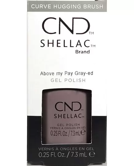 CND SHELLAC ABOVE MY PAY GRAY-ED