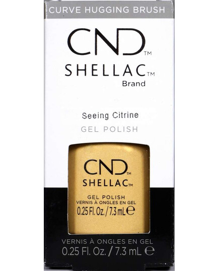 CND SHELLAC SEEING CITRINE - GEL POLISH