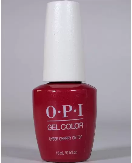 OPI GELCOLOR - CYBER CHERRY ON TOP #GCF014