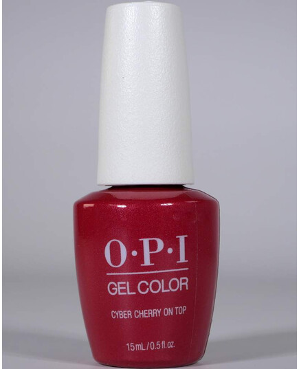 OPI GELCOLOR - CYBER CHERRY ON TOP #GCF014