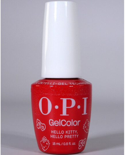 OPI GELCOLOR - HELLO KITTY, HELLO PRETTY INTELLI-GEL #GCHK04