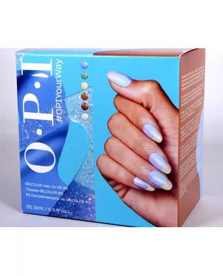 OPI GELCOLOR - PAINT IT AND GLAZE IT - ADD-ON KIT #2