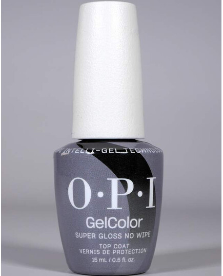 OPI GELCOLOR INTELLI-GEL SUPER GLOSS NO WIPE TOP COAT #GC005