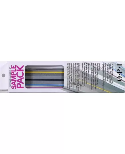 OPI NAIL FILE SAMPLER PACK (6 FILES) FL600