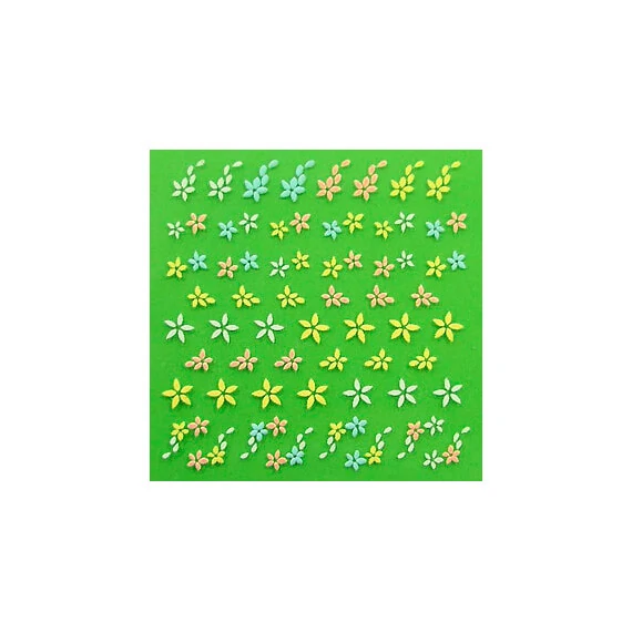 RUBBER 3D STICKERS SKU3DR407