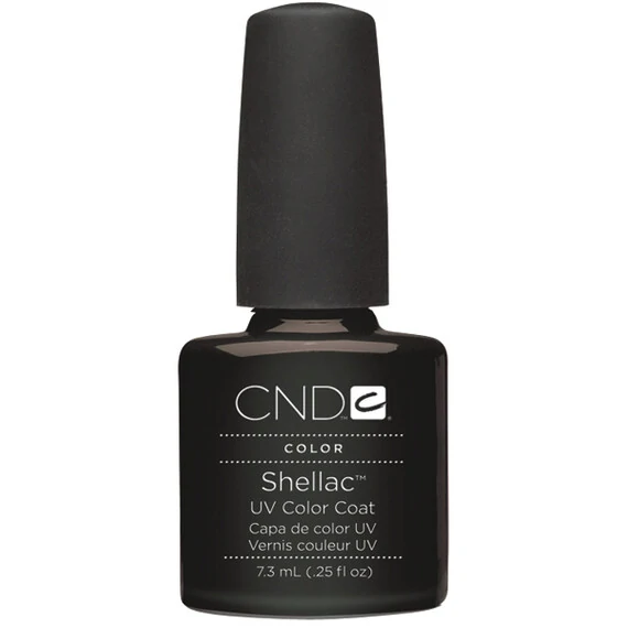 CND SHELLAC UV COLOR COAT - GEL NAIL POLISH - BLACK POOL
