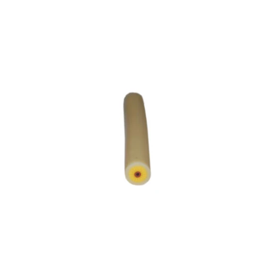 FIMO ART STICK - YELLOW & BROWN FLOWER