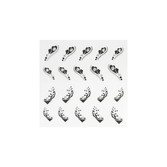 3D JEWELRY NAIL STICKERS SKU3DJ743