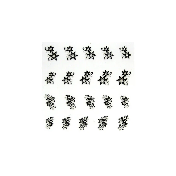 3D JEWELRY NAIL STICKERS SKU3DJ747