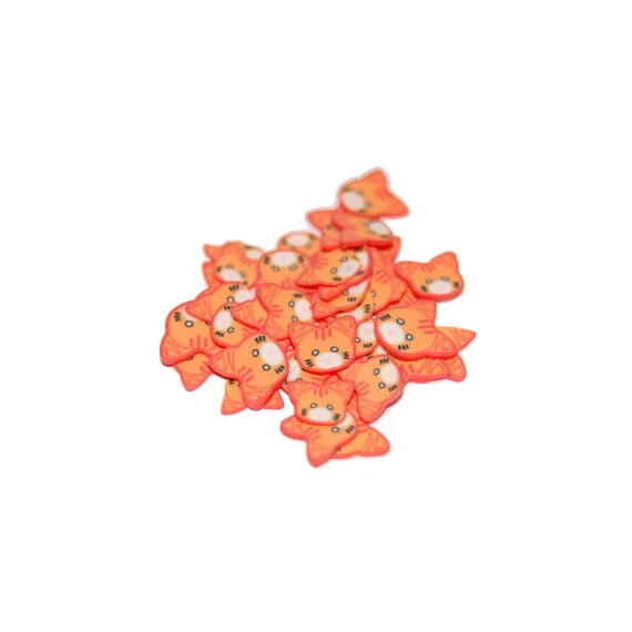 SLICED FIMO ART - ORANGE CAT (500PCS)