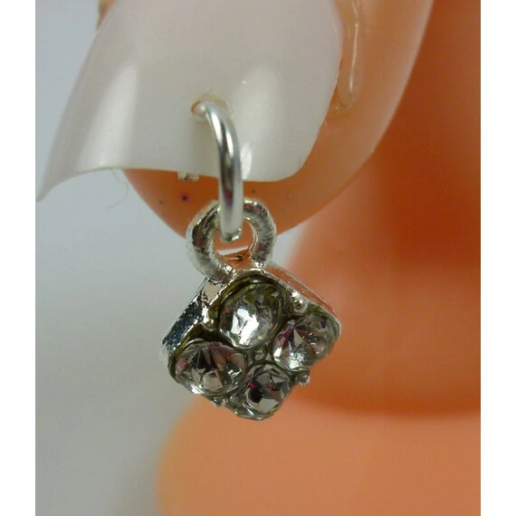 NAIL DANGLE - ROMB WITH "DIAMONDS"