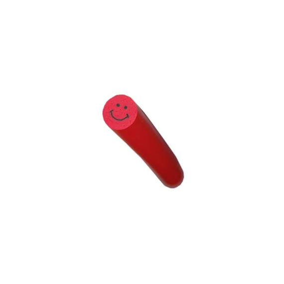 FIMO ART STICK - RED SMILEY FACE