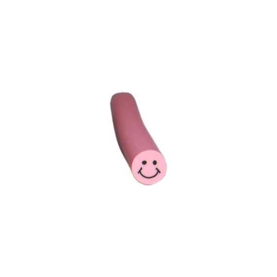 FIMO ART STICK - PINK SMILEY FACE