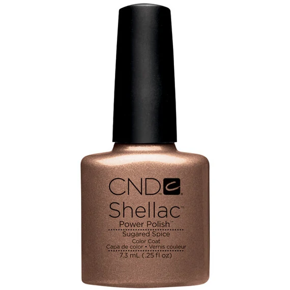 CND SHELLAC UV COLOR COAT - GEL NAIL POLISH - SUGARED SPICE COLOR