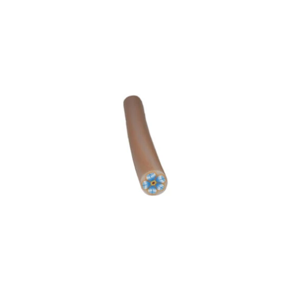 FIMO ART STICK - BLUE & WHITE FLOWER