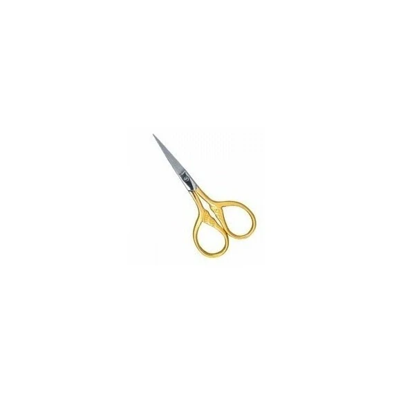FANCY NAIL SCISSORS HALF GOLD PLATED 9CM