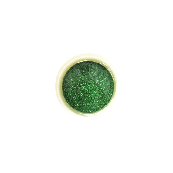 LAQUEE RETTE - UV NAIL GEL - GLITTER GREEN .5OZ (14G)