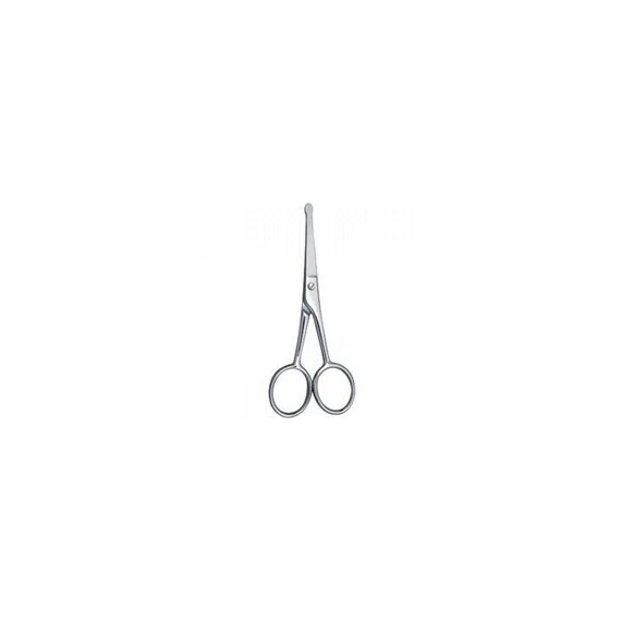 SAFETY NAIL SCISSORS / POLISH / 9CM