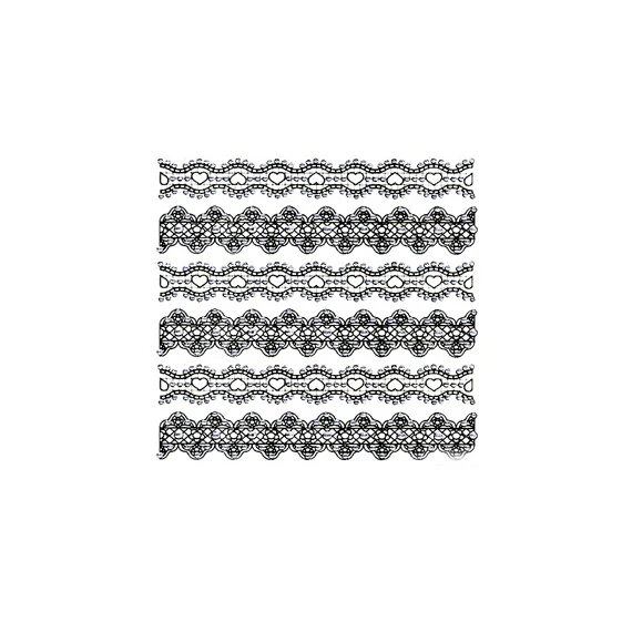 3D DETAILED NAIL STICKERS WITH RHINESTONES LR_N09_B