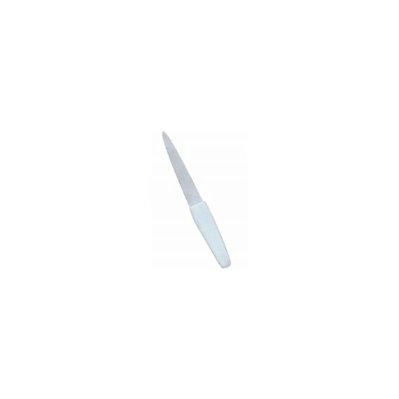 NAIL FILE WHITE HANDLE 9CM