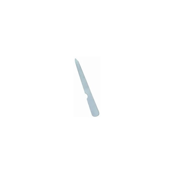 NAIL FILE BLACK METAL 10CM