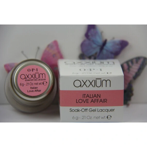 AXXIUM OPI SOAK-OFF GEL LACQUER ITALIAN LOVE AFFAIR 6G - 0.21OZ