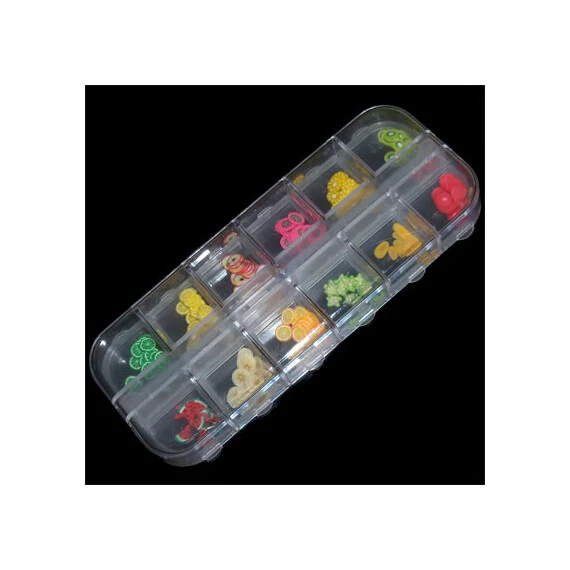 FIMO FRUIT SAMPLER - 12 KINDS (LARGE)