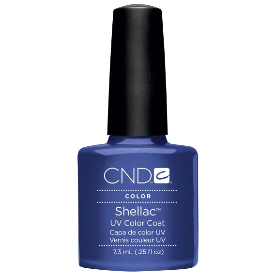 CND SHELLAC UV COLOR COAT - GEL NAIL POLISH - PURPLE PURPLE