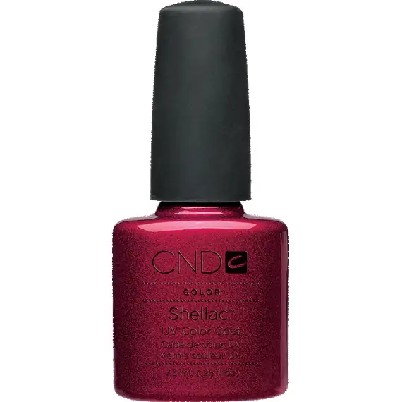 CND SHELLAC UV COLOR COAT - GEL NAIL POLISH - RED BARONESS