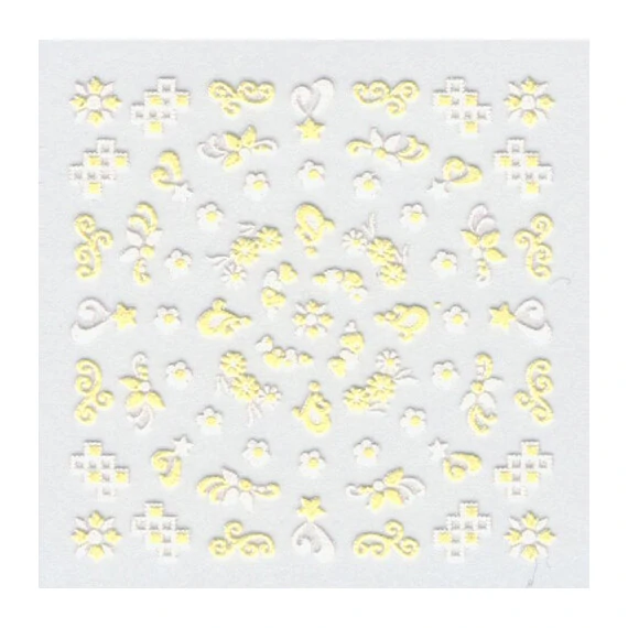 3D NAIL STICKERS SKU3DSK10
