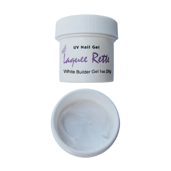 LAQUEE RETTE - WHITE BUILDER UV NAIL GEL 1OZ (28G)