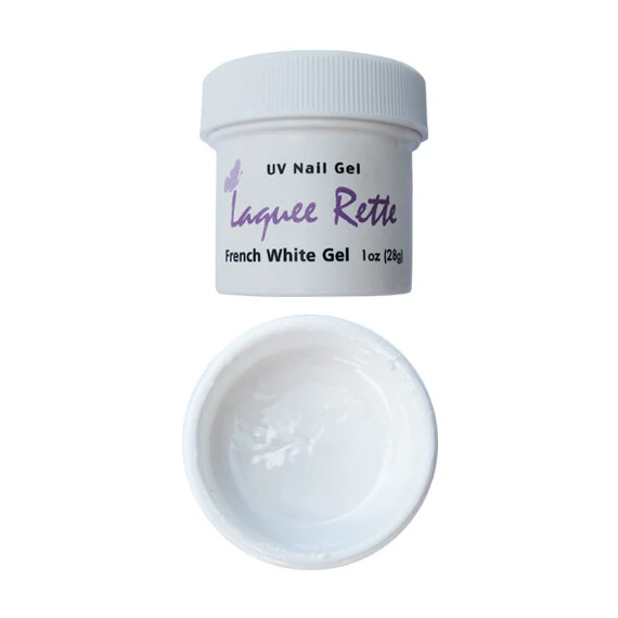 LAQUEE RETTE - UV NAIL GEL - FRENCH WHITE 1OZ (28G)