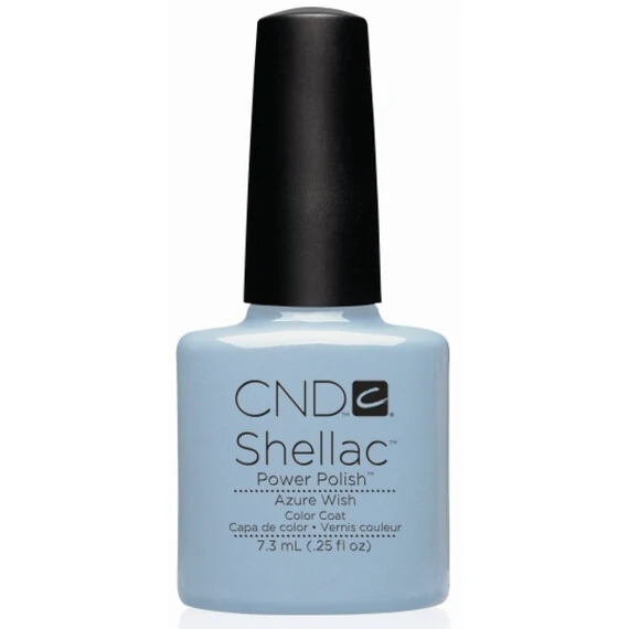 CND SHELLAC UV COLOR COAT - GEL NAIL POLISH - AZURE WISH