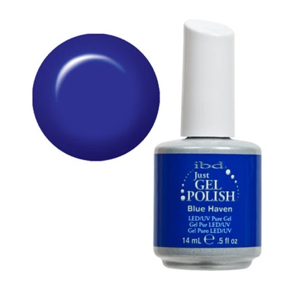 IBD JUST GEL POLISH BLUE HAVEN 14 ML/.5 OZ