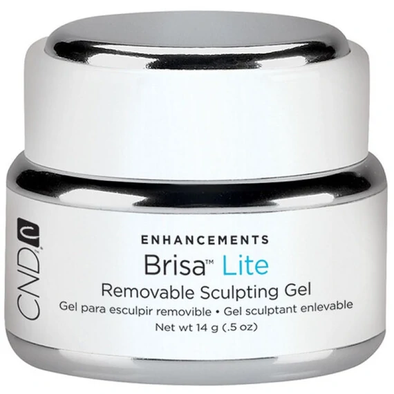 CND BRISA LITE REMOVABLE SCULPTING GEL NEUTRAL PINK SEMI-SHEER 14G/05OZ